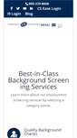 Mobile Screenshot of corporatescreening.com